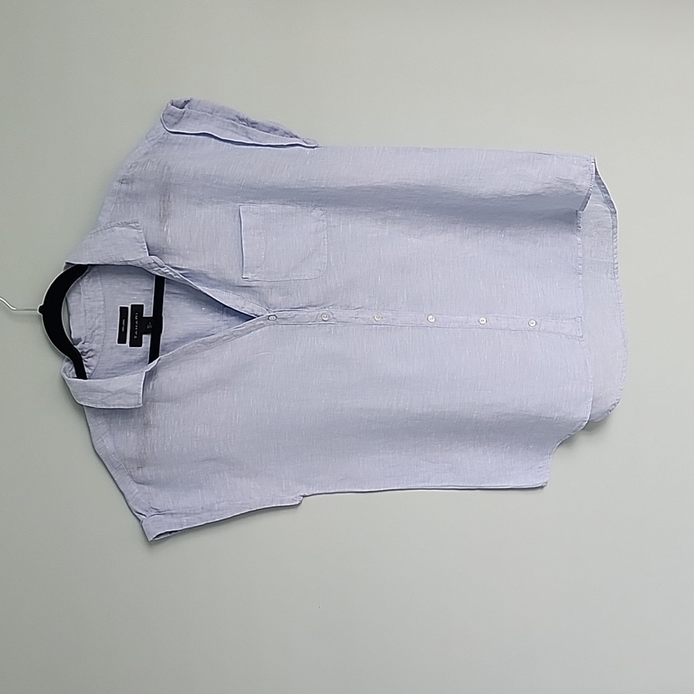 Tahari Linen Blouse